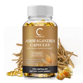 Ashwagandha Capsules Factory - OEM Mood Enhancer Root Extract