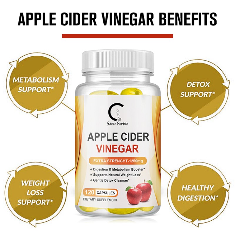 Detox Capsule Factory - OEM Apple Cider Vinegar Slimming