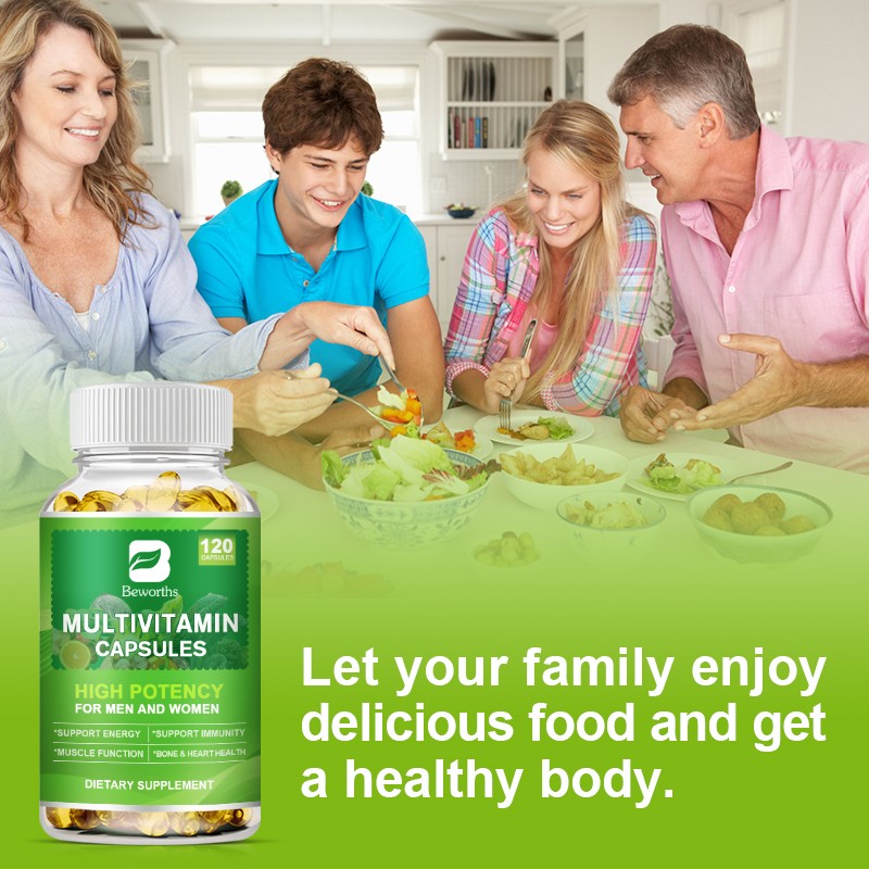 Multivitamin Softgels Manufacturer - OEM Bone Muscle Function Support