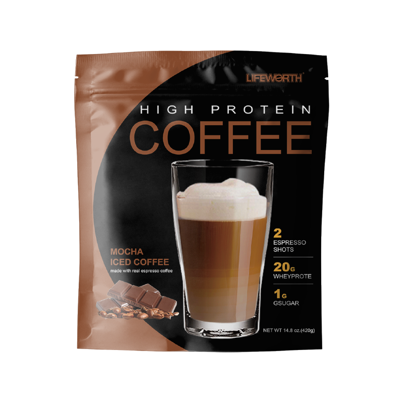 LIFEWORTH GMP Factory Meal Supplement Ready to Drink Coffee Protein Shake