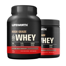 LIFEWORTH OEM ODM Muscle Recovery Quick Absorbing Whey Protein Powder Sport Nutrition Supplement