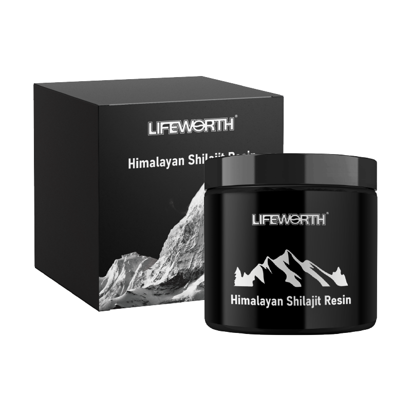 LIFEWORTH Private Label Pure Shilajit Extract Fulvic Acid Natural Organic Himalayan Shilajit Resin 30g