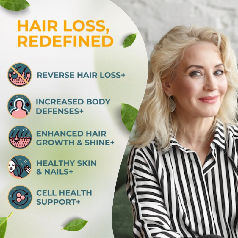 LIFEWORTH Supports Healthy Hair Skin Nails Capsules Vitamins Complex Hormone-Free for Women and Men