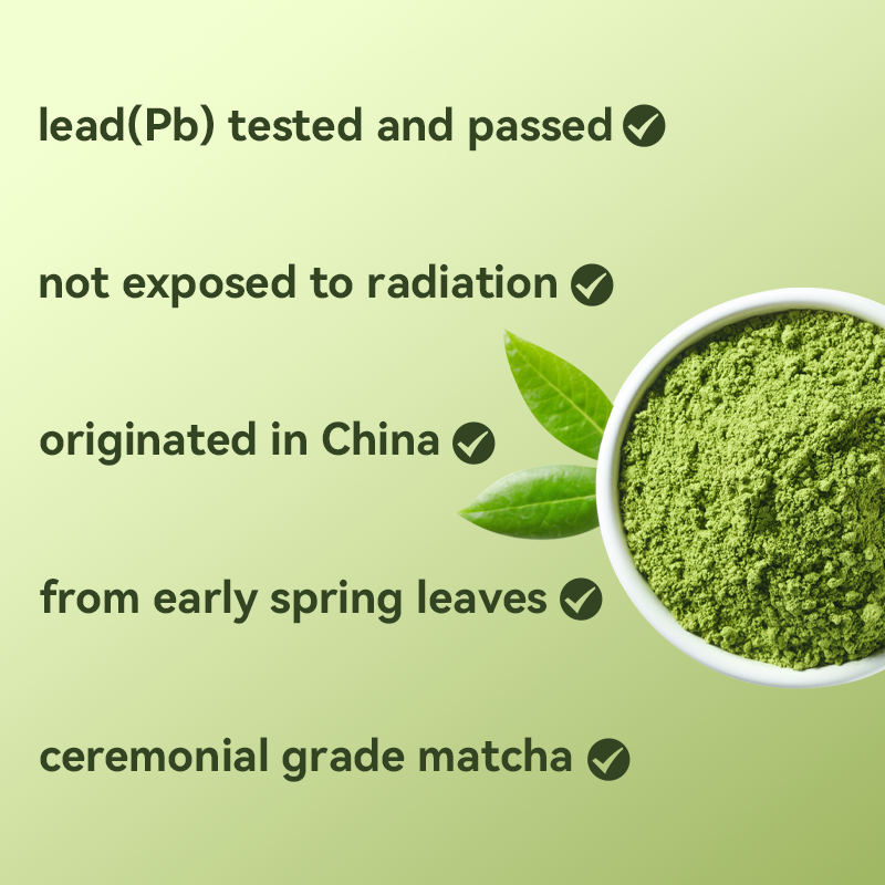 LIFEWORTH OEM Ceremonial Grade Organic Matcha Green Tea Powder