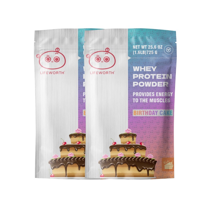 Lifeworth Wholesale  Fruity Flavor Weight Gainer Whey Protein Powder Isolate