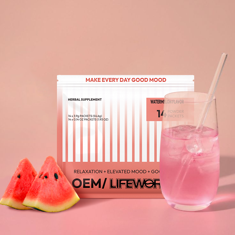 LIFEWORTH Natural Flavors Kava Good Mood Drinks Powder Mix Packets on the Go