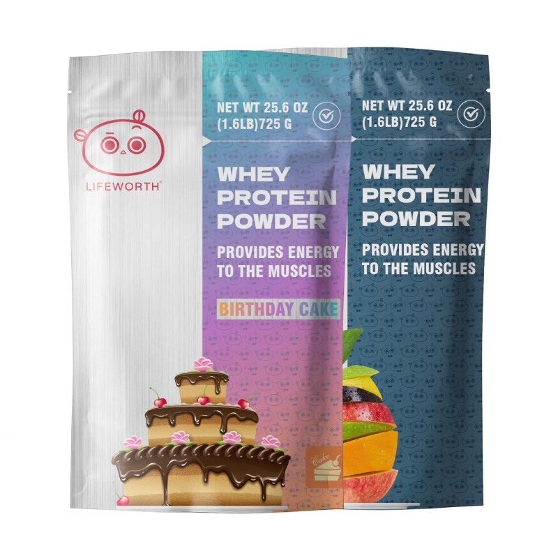 Lifeworth Wholesale  Fruity Flavor Weight Gainer Whey Protein Powder Isolate