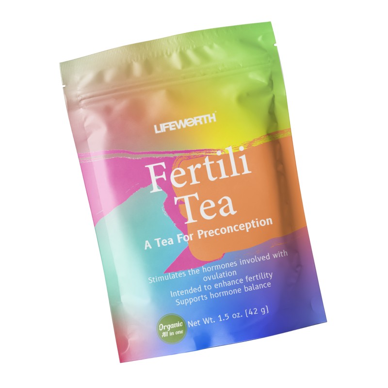 Lifeworth OEM Wholesale Vitamin Supplement Fertility Blend Woman's Fertility Bundle Fertility Tea for Women