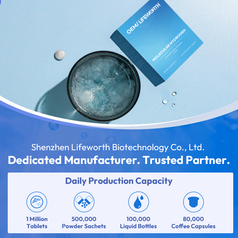 LIFEWORTH Elemental Magnesium Molecular Hydrogen Water Tablets for Optimize Health and Immunity