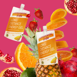 LIFEWORTH Spout Pouches Energy Gel Carbohydrate Electrolyte Concentrate Drink for Long Workouts