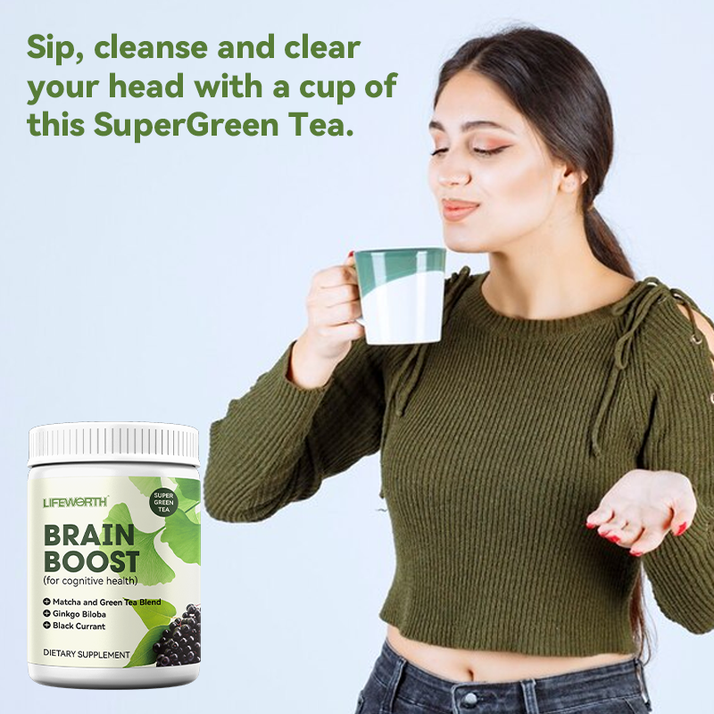 LIFEWORTH OEM Original Japanese Matcha Green Tea Powder Culinary Private Label