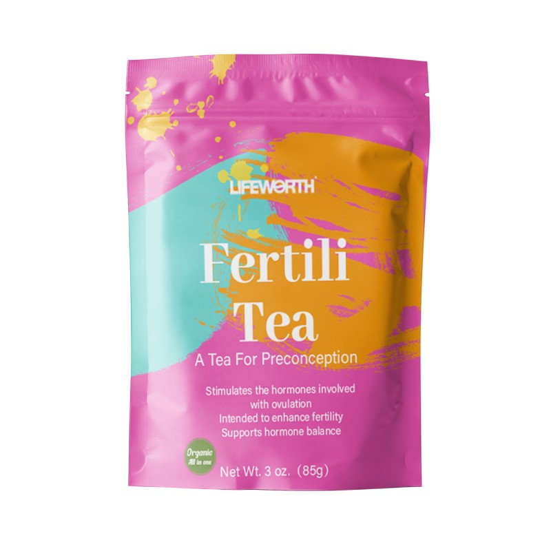 Lifeworth OEM Wholesale Vitamin Supplement Fertility Blend Woman's Fertility Bundle Fertility Tea for Women