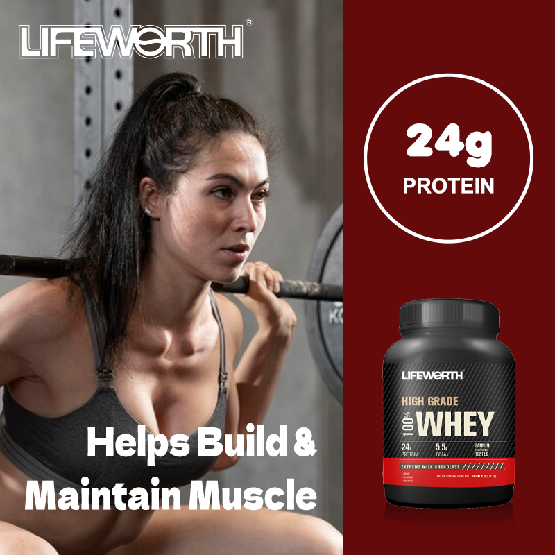 LIFEWORTH Wholesale Zero Carb Gym Immune Support Isolate Muscle Protein Powder Whey