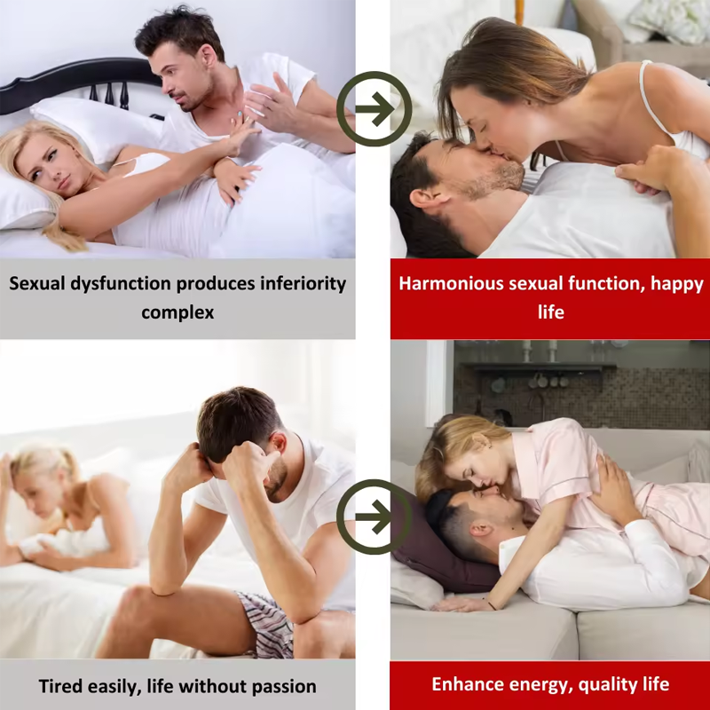 LIFEWORTH Custom Fertility Plus Ginseng Black Maca Energy Power Herbal Tea for Men