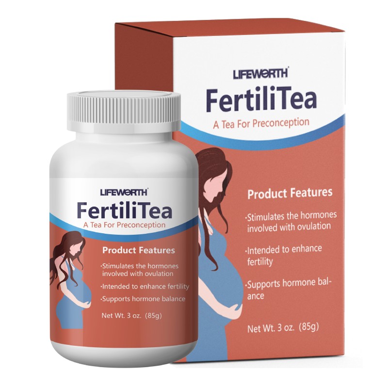 Lifeworth OEM Wholesale Vitamin Supplement Fertility Blend Woman's Fertility Bundle Fertility Tea for Women