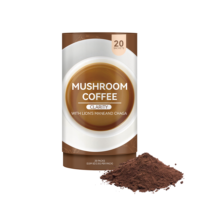 LIFEWORTH Immune Support Lion's Mane Chaga Organic Mushroom Coffee Powder