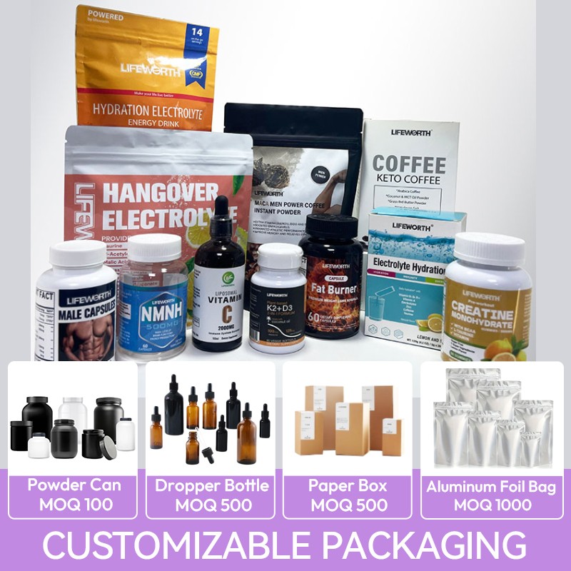 LIFEWORTH Hydrolyzed Marine Liquid Collagen Peptides Supplement Drink Supports Skin Elasticity and Strong Nails