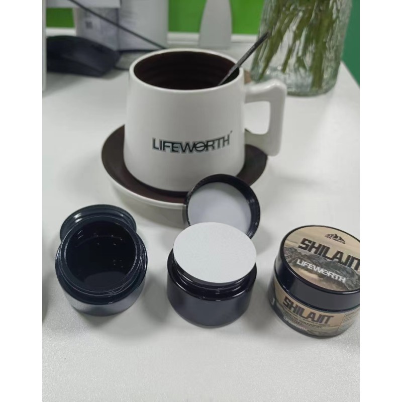 LIFEWORTH GMP Private Label Fulvic Acid Pure Himalayan Original Shilajit Capsules