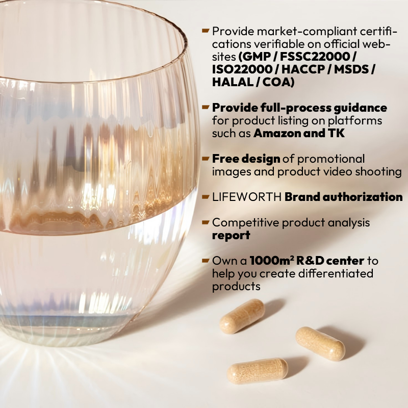 LIFEWORTH Herbal Adaptogens Mood Support Capsules with St. Johns Wort to Helps Calm the Mind and Body