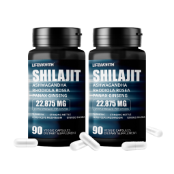 LIFEWORTH in Stock Maximum Potency Organic Fulvic Acid Trace Minerals Shilajit Capsules