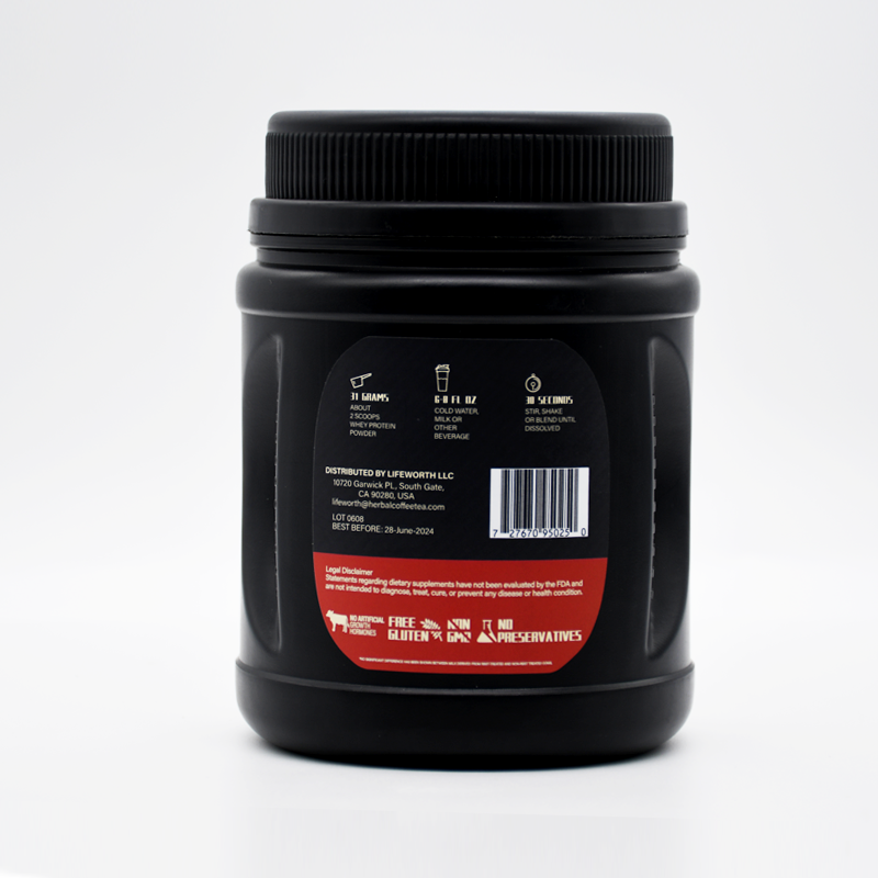 LIFEWORTH Factory Price Stock Whey Protein Powder 1lb 454g 30%/70% Protein High Standard