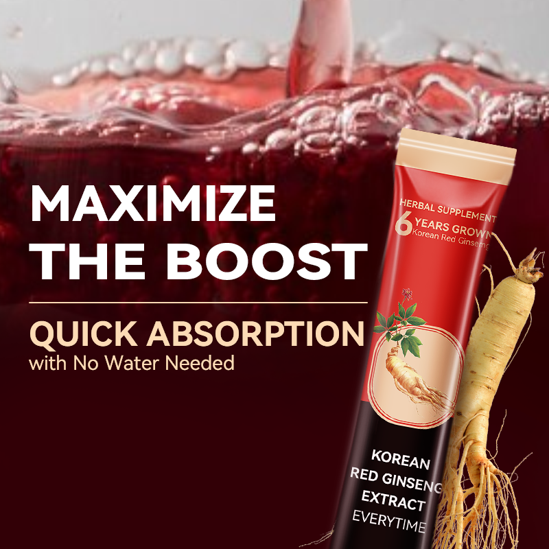 LIFEWORTH Premium Ginseng 6 Years Root Boost Stamina Korean Red Ginseng Extract Energy Liquid Drink Sticks