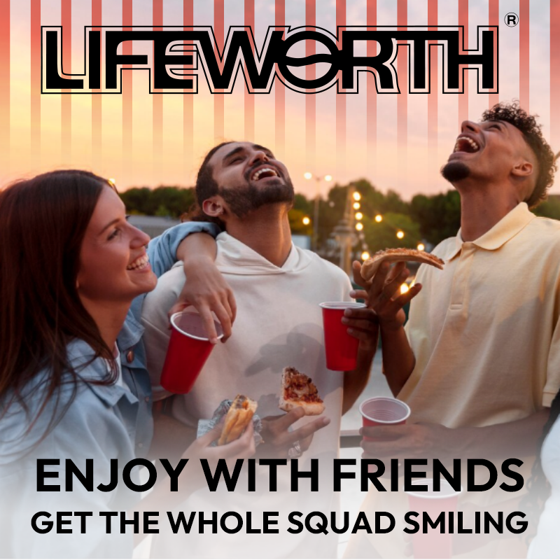 LIFEWORTH Natural Flavors Kava Good Mood Drinks Powder Mix Packets on the Go