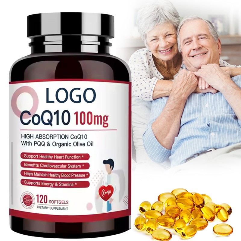 Coenzyme Q10 Softgel Supplier - Private Label Capsules Heart Immunity Support