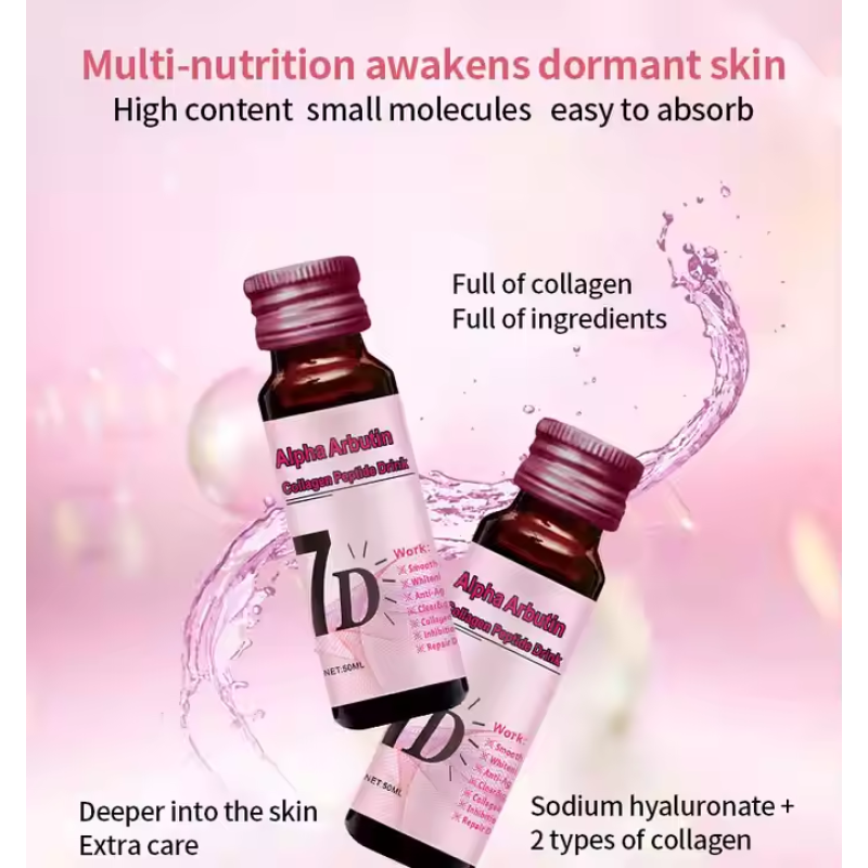 Skin Whitening Drink Manufacturer - OEM Alpha Arbutin Collagen Peptide Oral