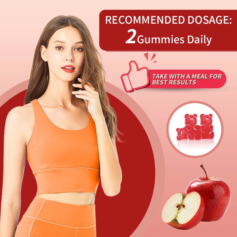 Apple Cider Gummies Factory - Wholesale Supplement with Vitamin Detox
