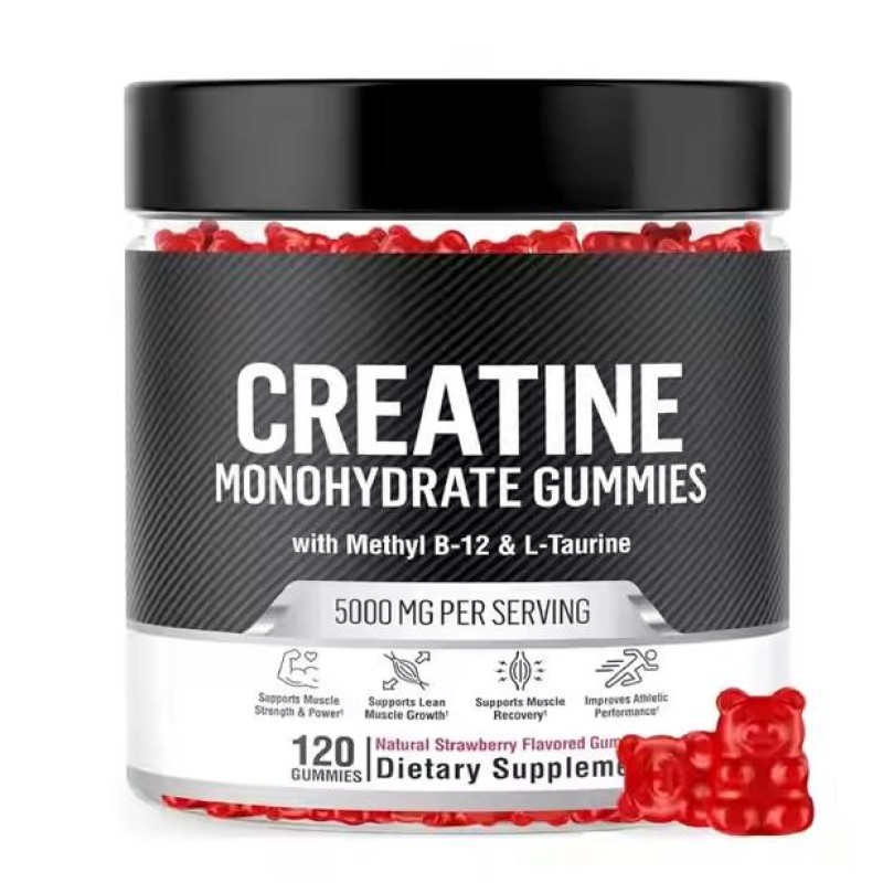 Pre Workout Gummies Factory - Hot Selling Gym Supplement Muscle Builder