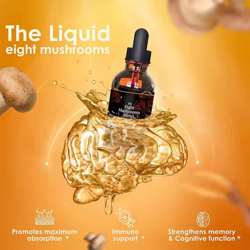 Mushroom Drops Manufacturer - Dietary Supplement Cordyceps Reishi Energy