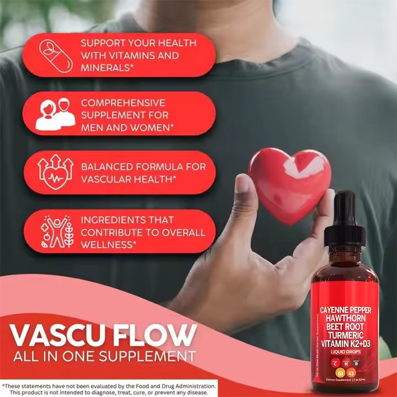 Liquid Drops Supplier - Healthcare Cayenne Pepper Turmeric Vitamin K2 D3