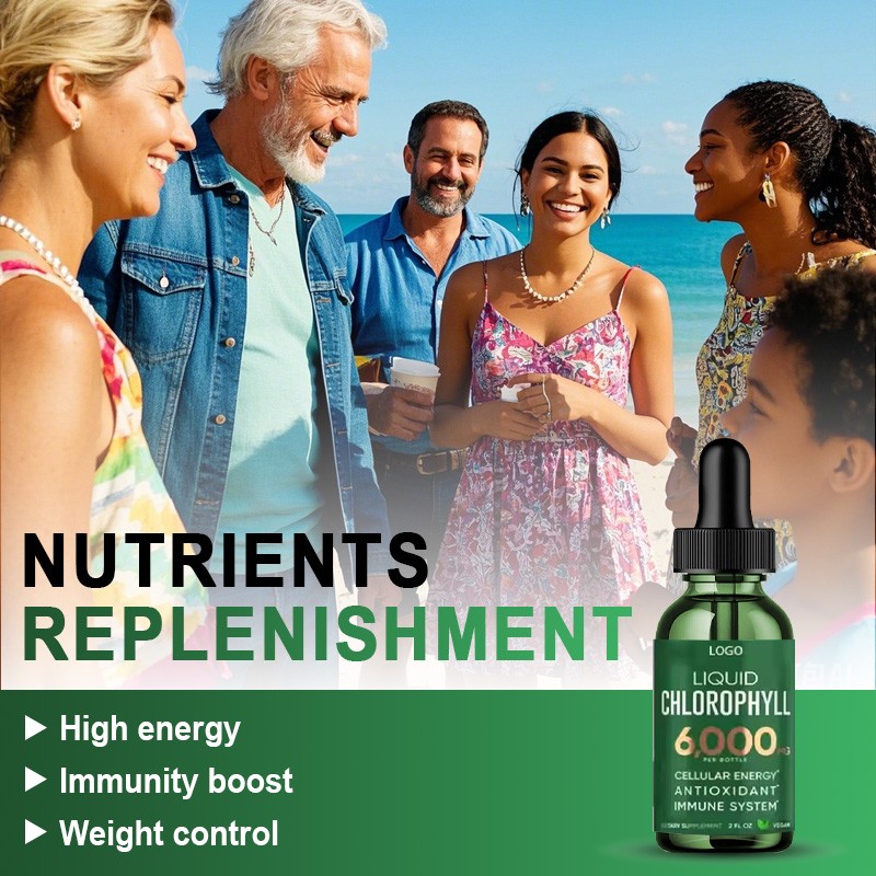 Chlorophyll Drops Supplier - Healthcare Vegan Immune System Booster Liquid