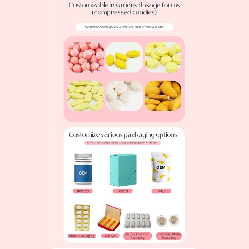 Vitamin C Tablets Manufacturer - Wholesale Customized Skin Whitening Immunity