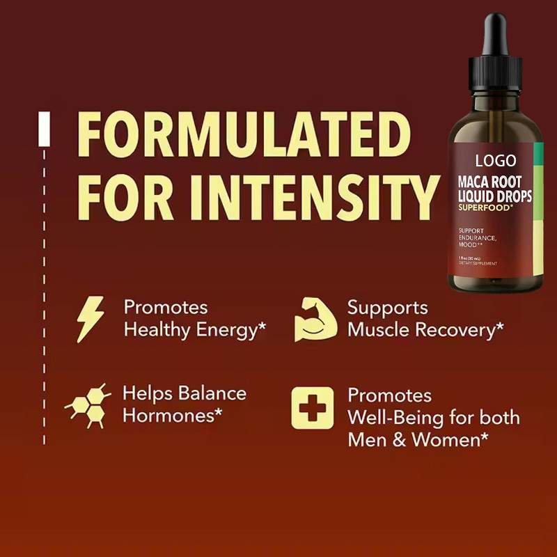 Maca Drops Factory - Herbal Extract Root Liquid Endurance Energy