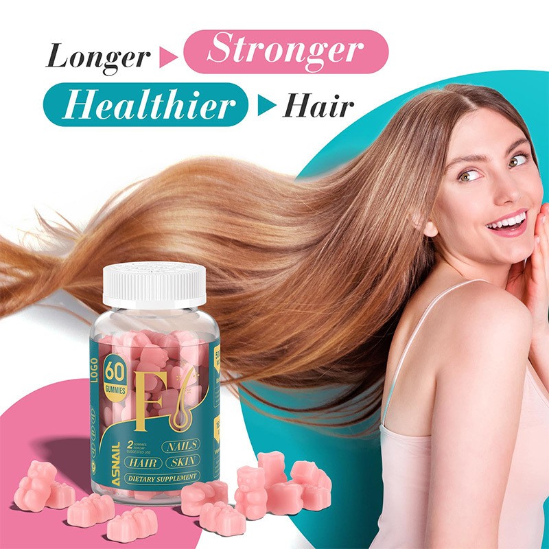 Biotin Gummies Supplier - Vitamin Zinc Folate Inositol Hair Skin Nails