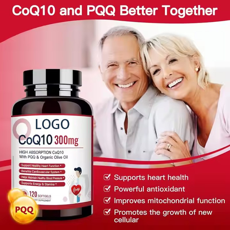 Coenzyme Q10 Softgel Supplier - Private Label Capsules Heart Immunity Support