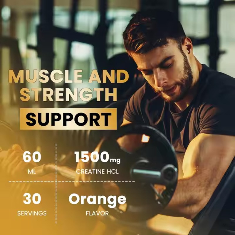 Creatine Liquid Supplier - OEM Hydrochloride Energy Booster Workout