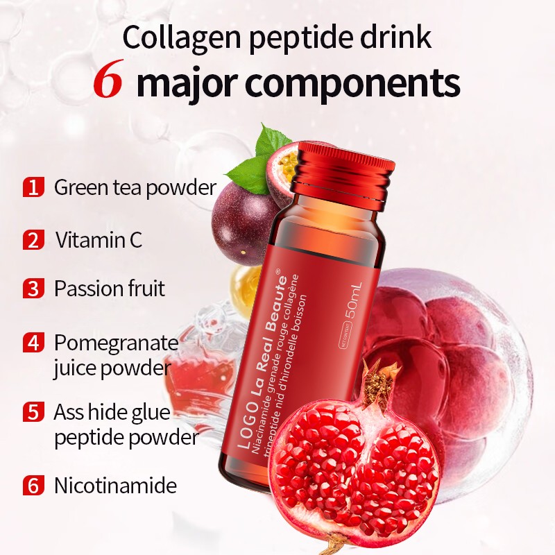 Collagen Drink Factory - Hot Marine Hydrolyzed Gluta Keratin Peptides