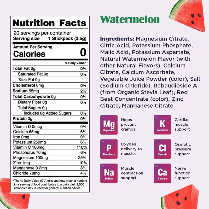 Electrolyte Powder Supplier - Daily Packets Drink Mix Hydration Sports