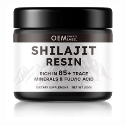 Shilajit Resin Manufacturer - Private Customized Sports Nutrition Mineral