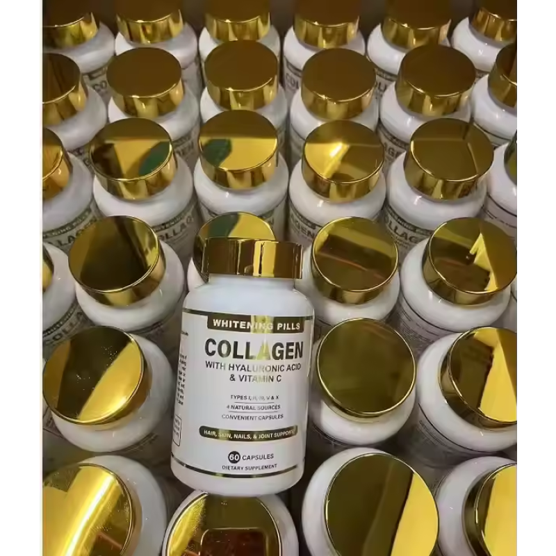 Marine Collagen Capsules Supplier - OEM Anti-Aging Hair Growth Skin Lightener