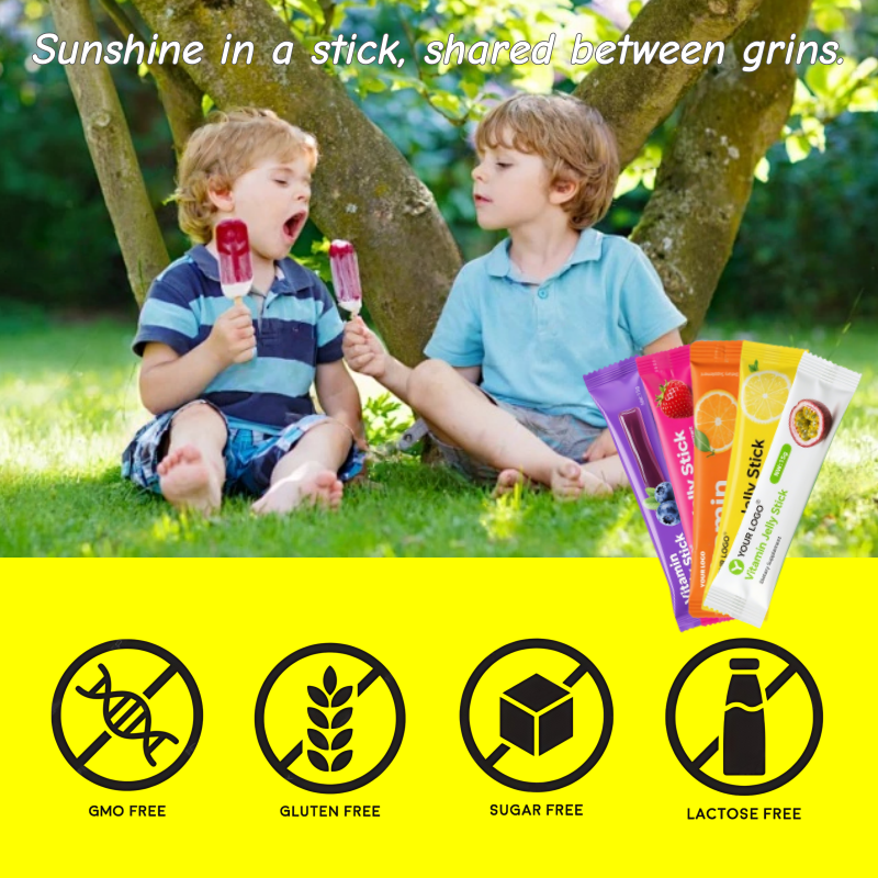 Vitamin Jelly Supplier - Customized Multi Supplements Ascorbic Acid D3 K2