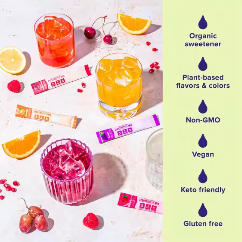 Electrolyte Powder Factory - Organic Vegan Daily Mix Powder Hydration