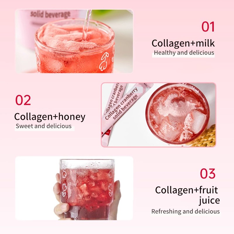 Collagen Powder Factory - Marine Peptides Electrolytes Vitamin C Biotin