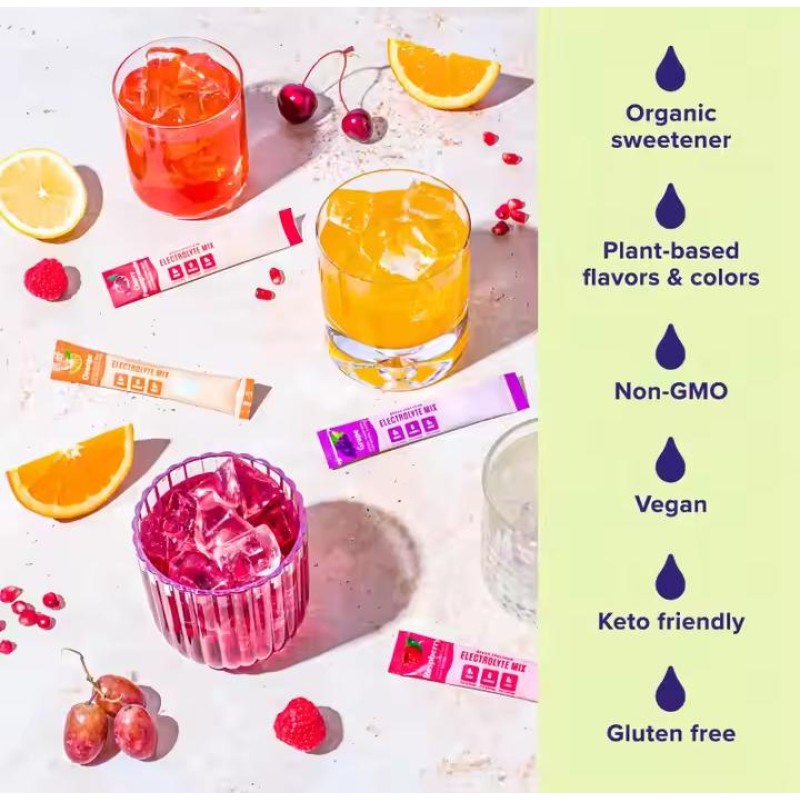 Electrolyte Powder Manufacturer - Vegan Mix Powder Hydration Sugar Free