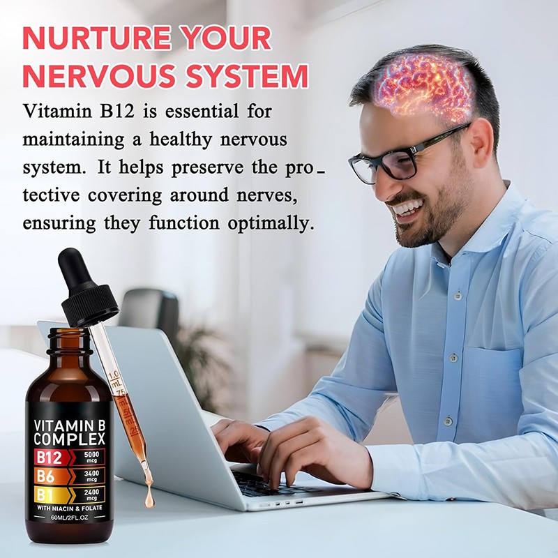 Vitamin B Drops Manufacturer - Hot Selling Organic B Complex Liquid Health