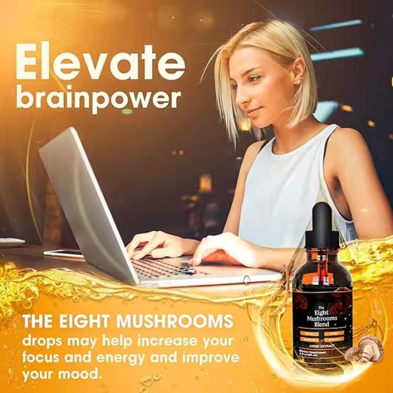 Mushroom Drops Manufacturer - Dietary Supplement Cordyceps Reishi Energy