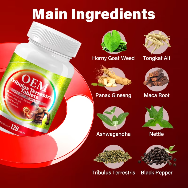 Tribulus Tablets Supplier - OEM Herbal Supplement Custom